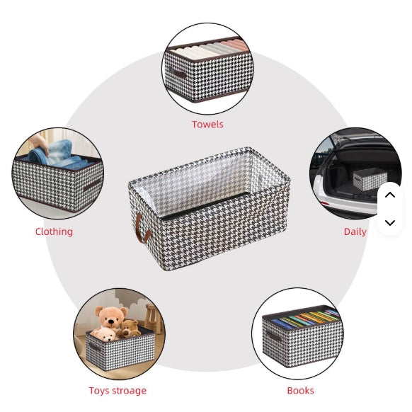 Boîtes de rangement pliables: 5 boîtes à seulement 5000 F CFA